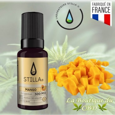 E-LIQUIDE 500MG - 5% CBD MANGO - La Boutique du CBD®