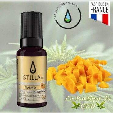 E-LIQUIDE 1000MG - 10% CBD MANGO - La Boutique du CBD®