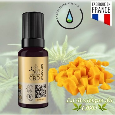 E-LIQUIDE 1000MG - 10% CBD MANGO - La Boutique du CBD® CBD
