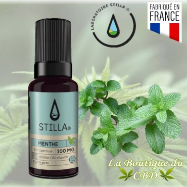 CBD E-LIQUIDE 100MG - 1% CBD MENTHE - La Boutique du CBD®