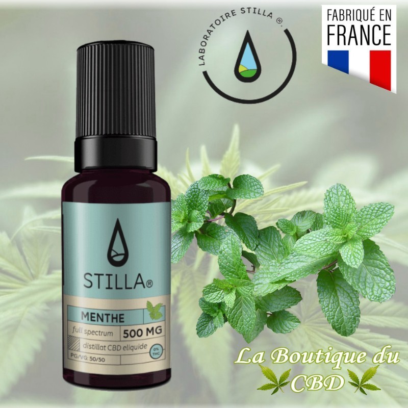 E-LIQUIDE 500MG - 5% CBD MENTHE - La Boutique du CBD® E-LIQUIDE 500MG - 5% CBD MENTHE - La Boutique du CBD®