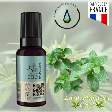 E-LIQUIDE 500MG - 5% CBD MENTHE CBD - La Boutique du CBD®