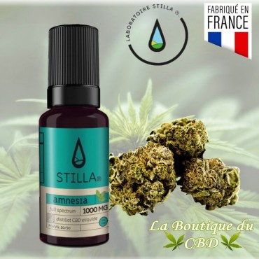 E-LIQUIDE 1000MG - 10% CBD AMNÉSIA - La Boutique du CBD®