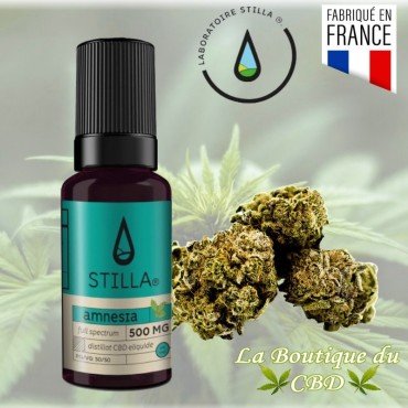 E-LIQUIDE 500MG - 5% CBD AMNÉSIA - La Boutique du CBD®