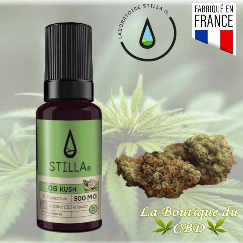 E-LIQUIDE 500MG - 5% CBD OG KUSH - La Boutique du CBD® E-LIQUIDE 500MG - 5% CBD OG KUSH - La Boutique du CBD®