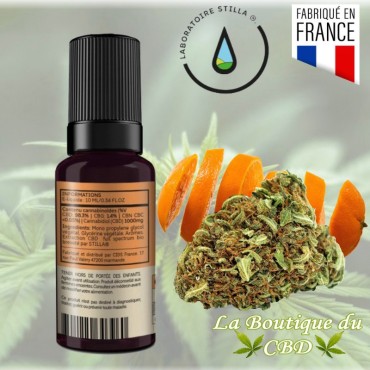 CBD E-LIQUIDE 1000MG - 10% CBD ORANGE BUD - La Boutique du CBD®