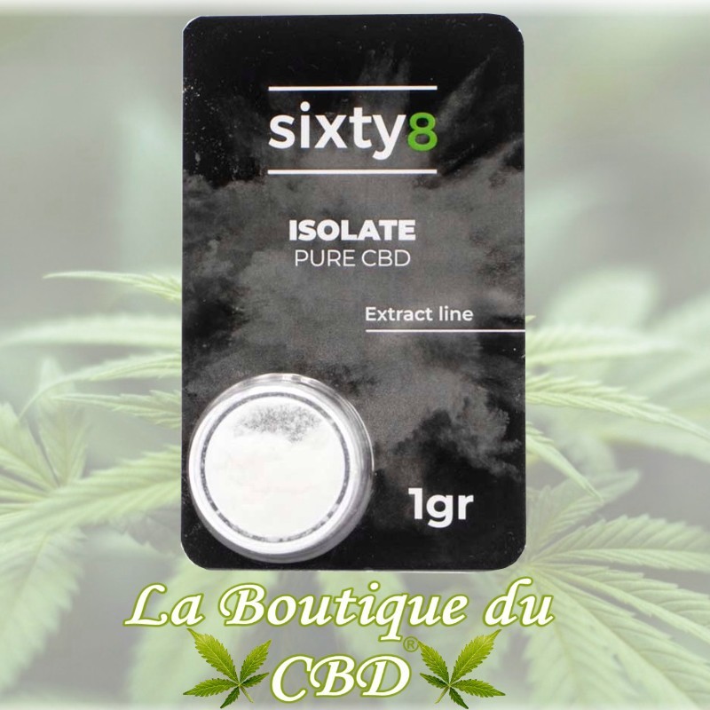 ISOLAT CBD 1 GR SYXTY 8