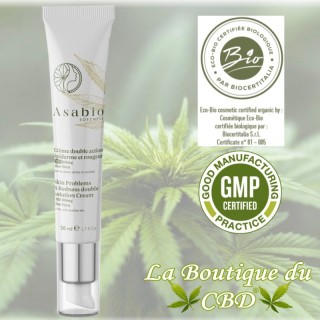 Crème CBD double action épiderme et rougeurs - LA BOUTIQUE DU CBD®