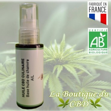 HUILE CULINAIRE - AIL CBD -...