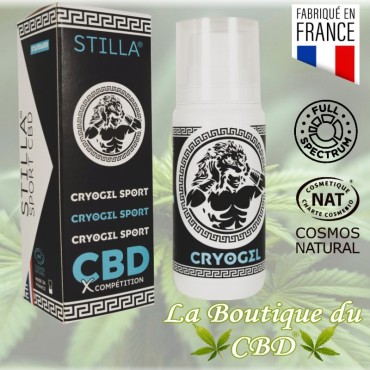 CBD POUR SPORTIFS CRYOGEL 1% 1000MG CBD