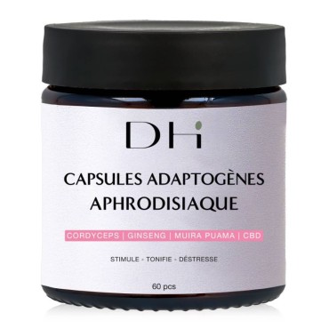 CBD APHRODISIAQUE - CAPSULES ADAPTOGÈNES