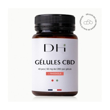 GÉLULES CBD RHODIOLE 50MG