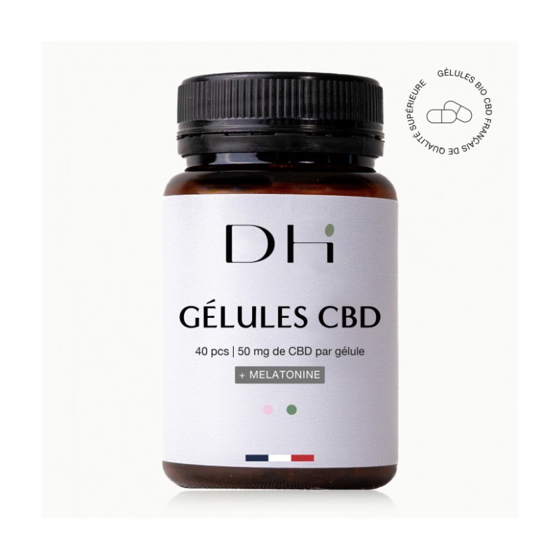 GÉLULES CBD MELATONINE C 50MG