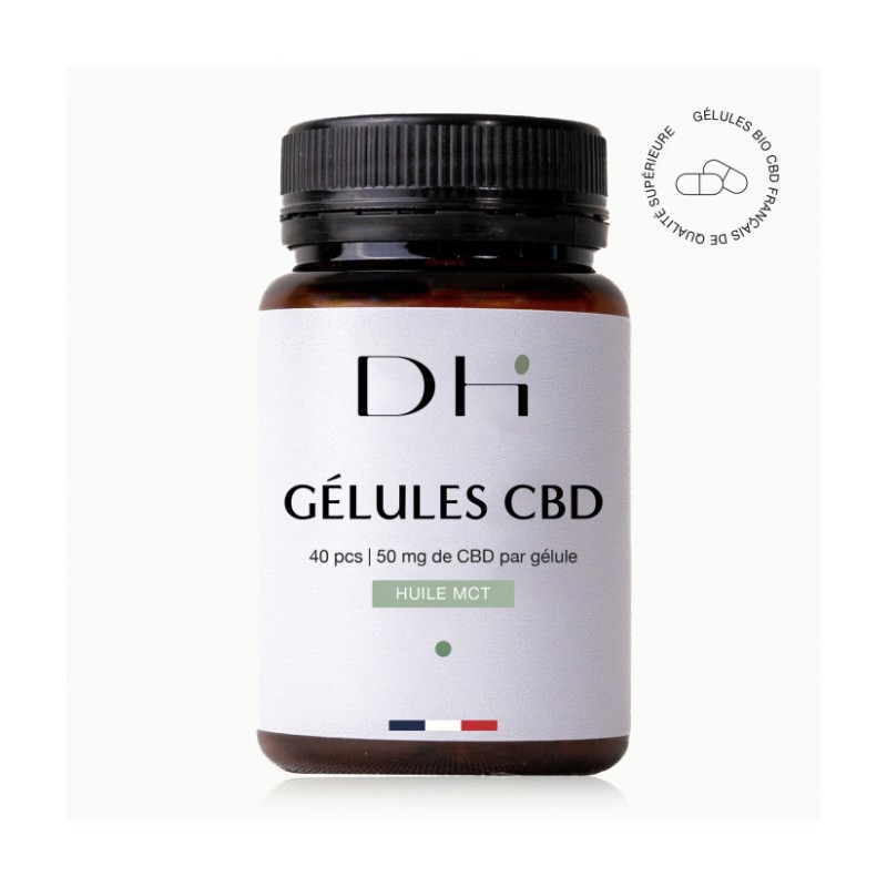 GÉLULES CBD MCT 50MG