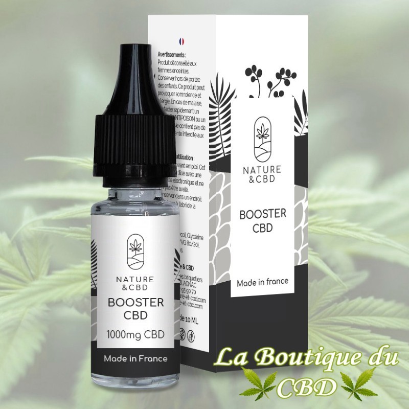 BOOSTER CBD POUR VOTRE E-LIQUIDE - LA BOUTIQUE DU CBD