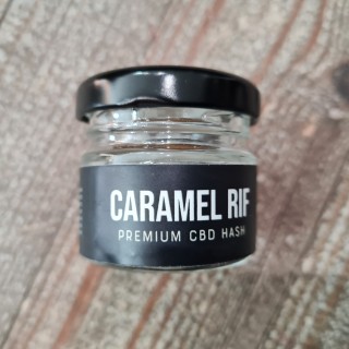 RÉSINE 5 GRS CBD CARAMEL RIF