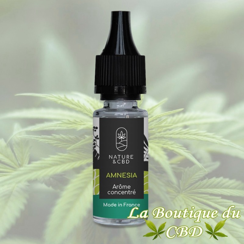 ARÔME E-LIQUIDE AMNESIA - LA BOUTIQUE DU CBD