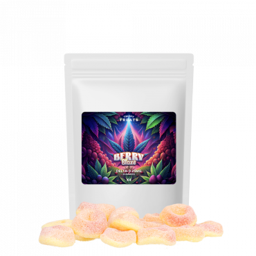 Berry Blaze Bonbons Gummies Delta-9 25MG