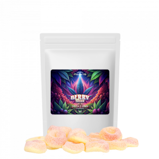 Berry Blaze Bonbons Gummies Delta-9 25MG