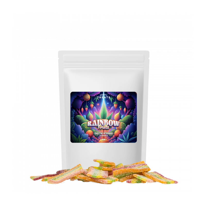 Rainbow Fruits Bonbons Gummies Delta-9 25MG