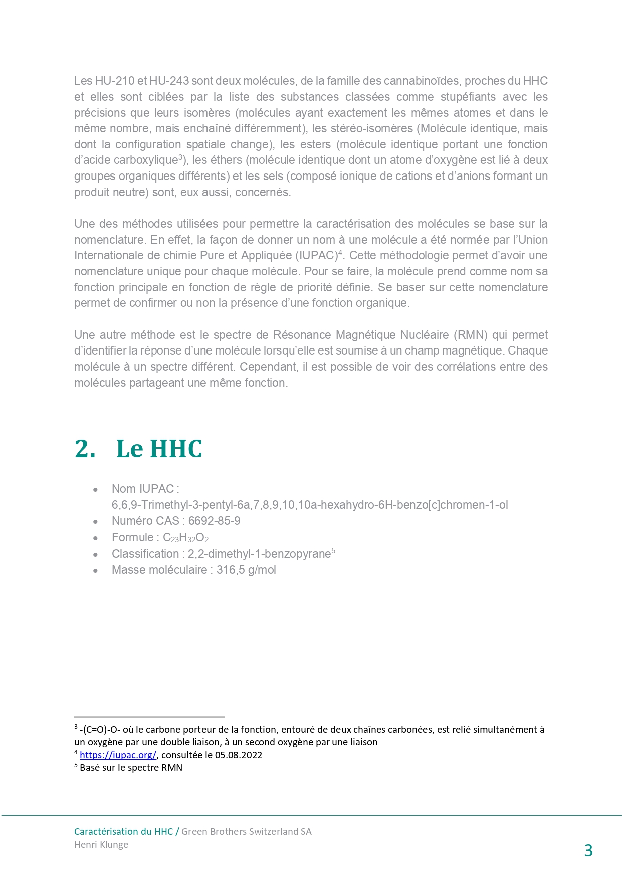 ANALYSE HHC 3