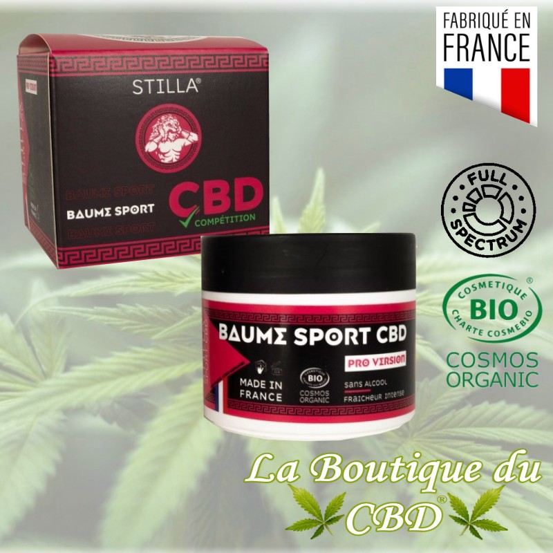 BAUME CBD CHAUFFANT 4% POUR SPORTIFS