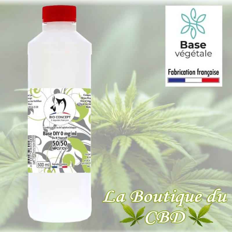 BASE E-LIQUIDE 50MPVG/50GV 500ML