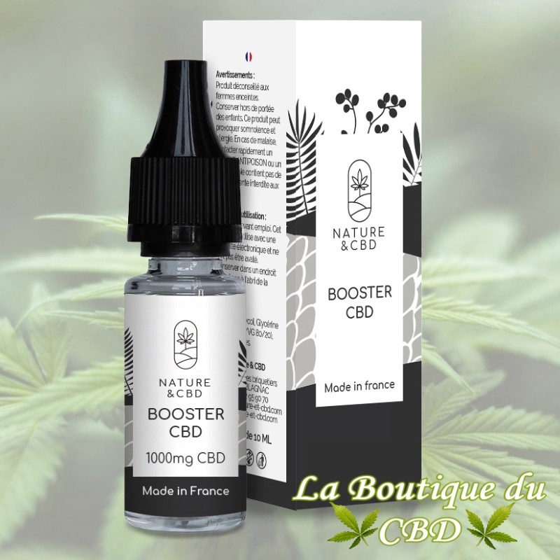 BOOSTER CBD POUR VOTRE E-LIQUIDE 500 OU 1000 mg