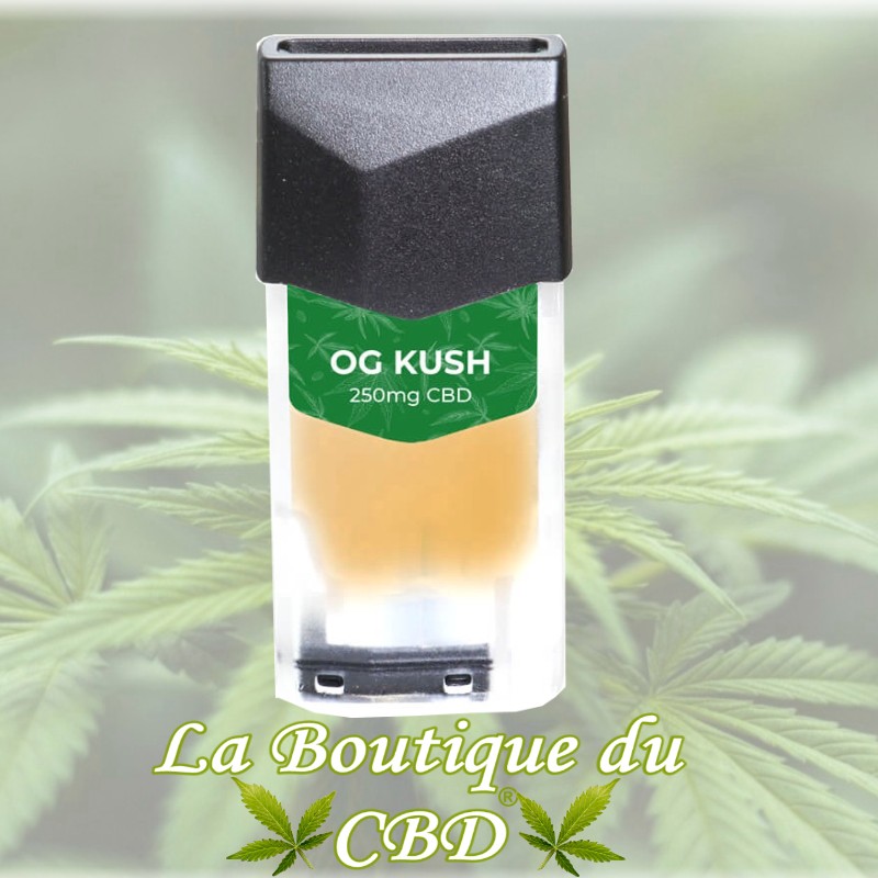 Wave Pod OG KUSH 250 mg CBD LABASTIDE-DE-VIRAC 07
