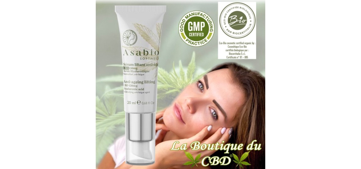 Crème anti-âge CBD - La beauté connectée à la Nature